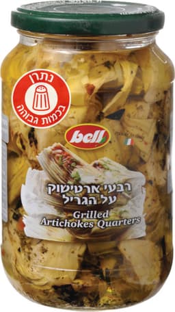 רבעי ארטישוק על הגרי