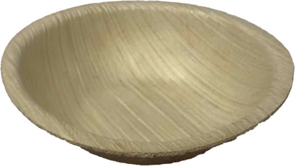 קערה מתכלה עגולה  3.