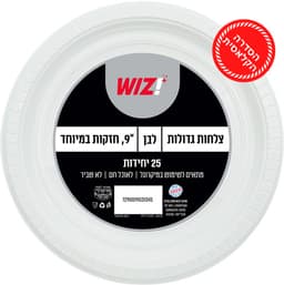 צלחות גדולות 9 לבן 2