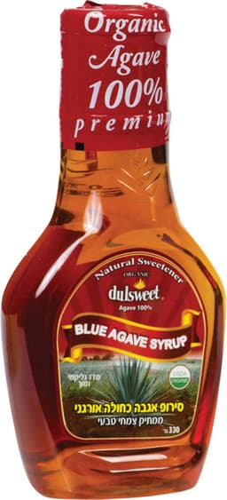 סירופ אגבה כחולה 100% 330 גרם נטורפוד