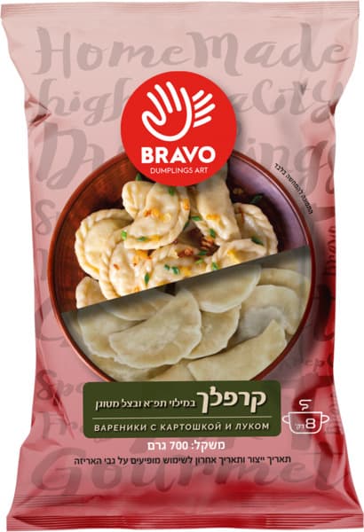 קרפלך במילוי תפו"א ובצל 700 גרם