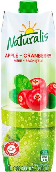 תפוח חמוציות 1 ל NATURALIS