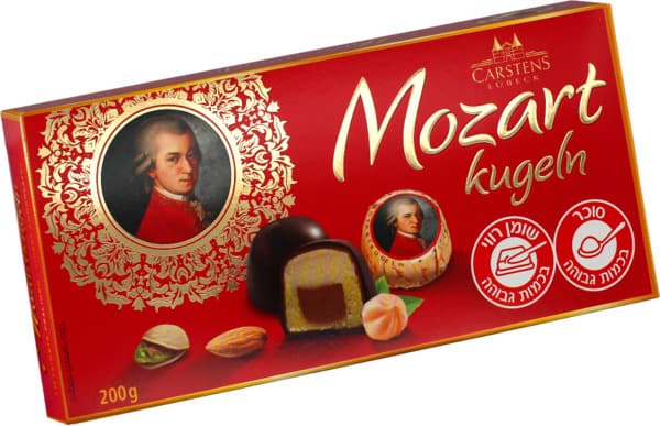 בונבוניירה מוצרט 200 גר CARSTENS
