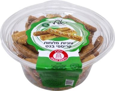 עוגיות מלוחות קריספי בגט 450ג דל