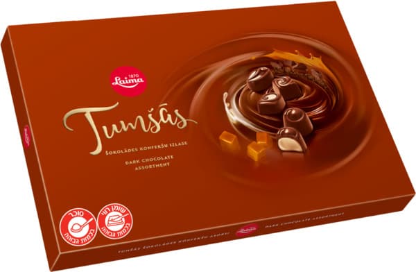 בונבוניירה שוקולד מריר 215 גרם LAIMA
