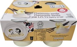 Yahourt יוגורט פרימיום טעם וניל 3.2% שומן 4*125 גרם