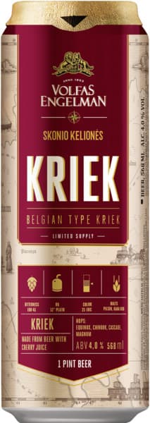 בירה קריק דובדבן וולפאס אנגלמן 568 מ"ל