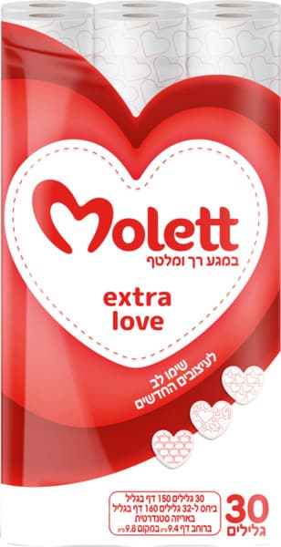 נייר טואלט מולט 30 ג