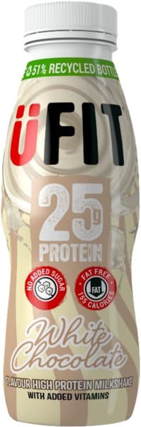 UFIT - משקה חלבון בטעם שוקולד לבן 330 מ"ל