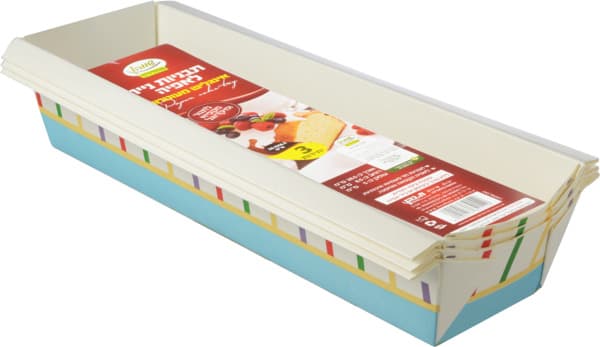 תבניות נייר אינגליש מעוטרות 3יח שווה ח