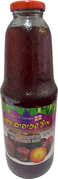 מיץ שזיפים 1ליטר 100