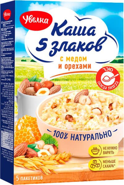 דייסת 5 דגנים עם דבש