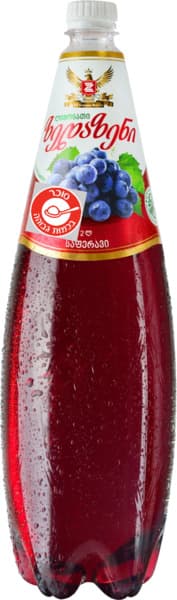 משקה מוגז ענבים 1 ליטר