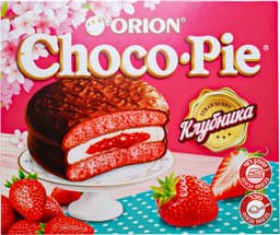 ביסקוויט שוקולד חלב במילוי תות 360 ג' CHOCO PIE