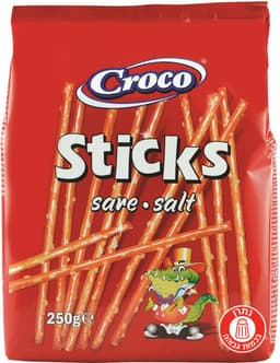 מקלות מלוחים 250 גר