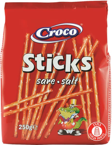 מקלות מלוחים 250 גר