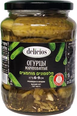 מלפפונים 6-9 מוחמצים