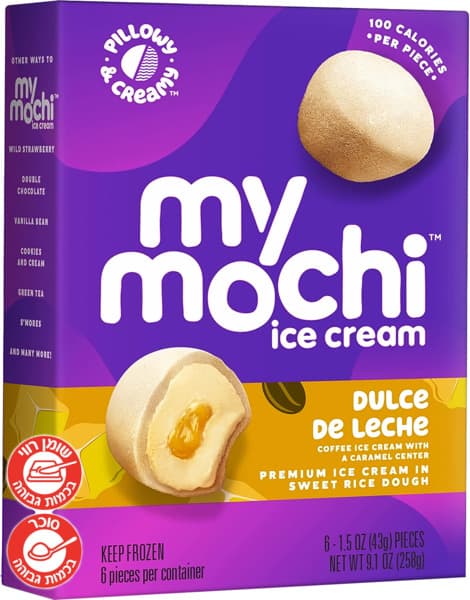 מיי מוצי גלידה ריבת חלב 6 יח 210 גרם