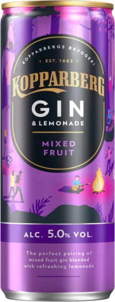 קופרברג קוקטייל גין ומיקס פירות 250 מל