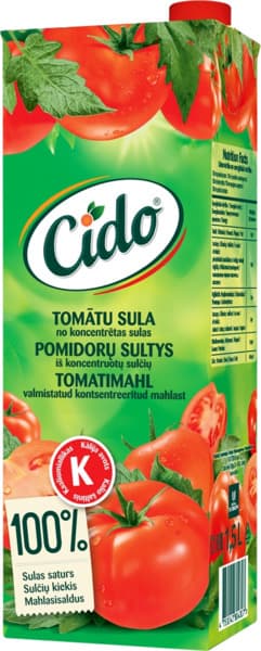 מיץ עגבניות  1.5 ליטר CIDO