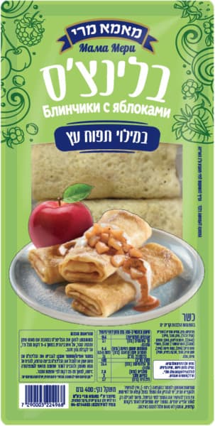 בלינצס תפוח עץ 400 גרם
