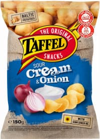 טוגני תפ"א שמנת חמוצה ובצל 130 גר TAFFEL