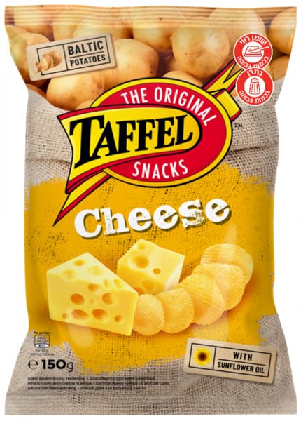 טוגני תפ"א בטעם גבינה שמנת 130 גר TAFFEL