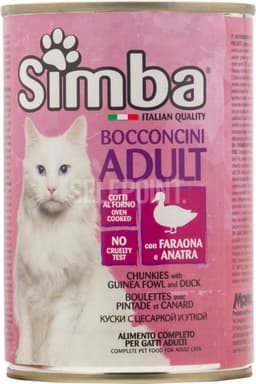 סימבה חתול פנינית 400 ג