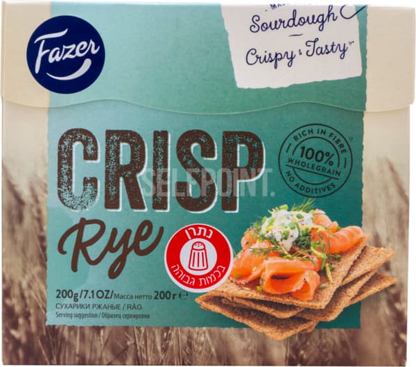 FAZER- טוסט שיפון מלא 200ג