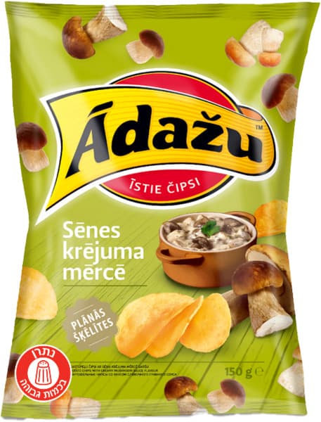 טוגני תפוחי אדמה פטריות 130 גר TAFFEL