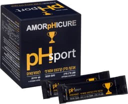 אמורפיקיור pH SPORT אבקת סידן 60 שקיקים
