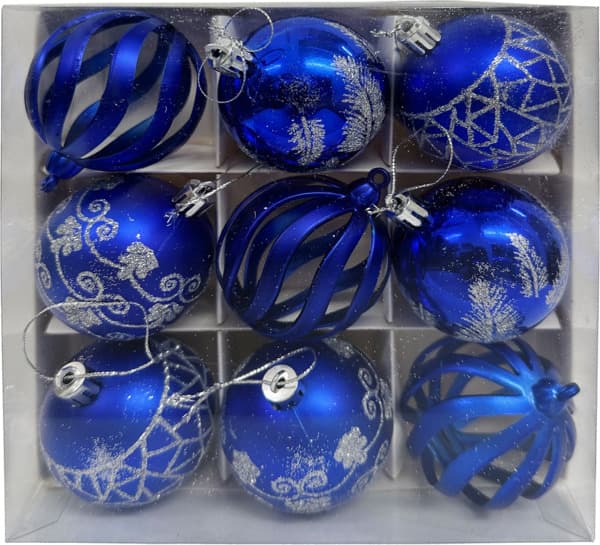 סט כדורי פלסטיק  9 יחידות