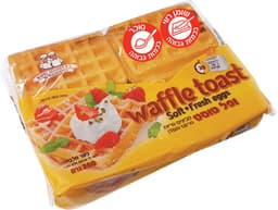 וופל טוסט בלגי 6 יח 250 גרם בקרסלנד