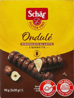 וופל ממולא ומצופה לל"ג שר 3*30 גרם