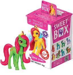 צעצוע סוסי פוני עם ממתק סוויט בוקס