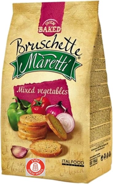 צנימים אובן בקד בטעם שום ובצל 70 גר