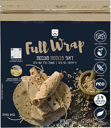 טורטייה מכוסמת ירוקה מונבטת 180 גרם