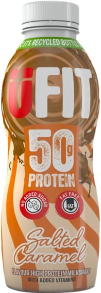 משקה חלבון בטעם קרמל מלוח 500 מ"ל UFIT