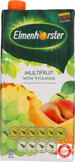 משקה קל פירות מ.קלוריות 2 ל elmenhorster