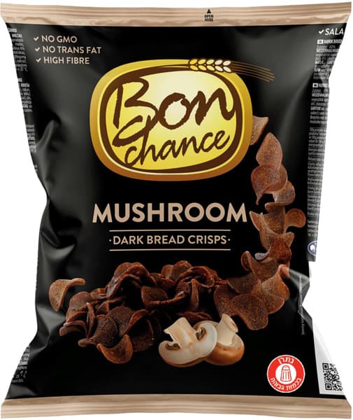 פת מקמח חיטה ושיפון טעם פטריות 120 גר