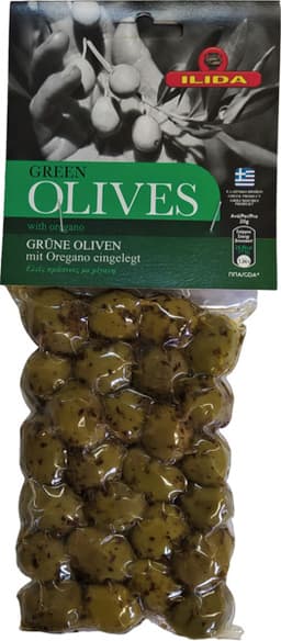 זיתים ירוקים אורגנו שלמים 150 ג