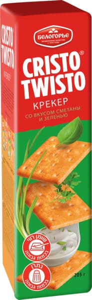 קרקר בטעם עשבי תבול ושמנת חמוצה 205 גר