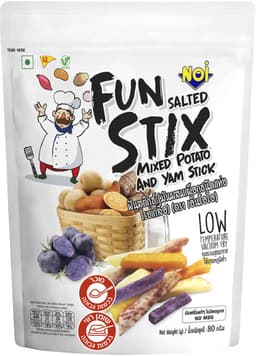 נואי-פאן סטיק חטיף ירקות שורש 80 גרם