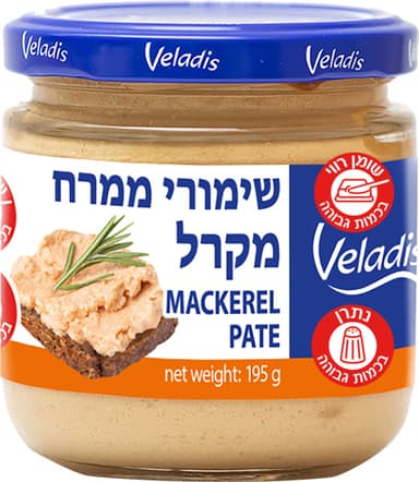 שימורי ממרח מקרל וולדיס 195 גר