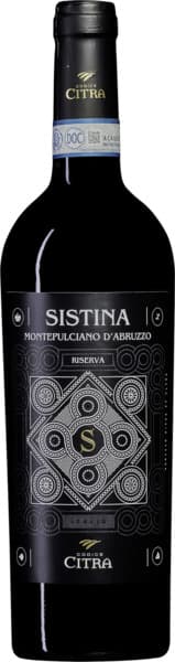 יין ציטרה סיסטינה מונטפלציאנו 750 מ"ל