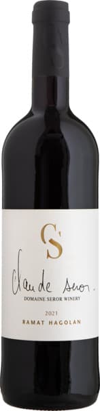 דומיין סרור רמת הגולן תוית לבנה אדום 750