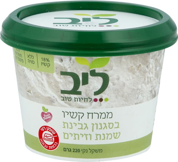 ממרח קשיו סגנון גבינ