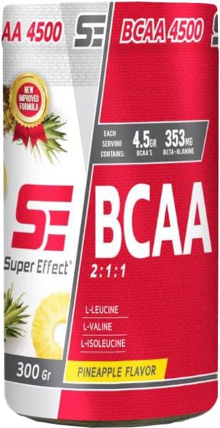 BCAA אבקה בטעם אננס 300 גרם