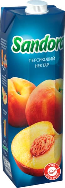 נקטר אפרסק עם מחית פירות מעוקר 950 מ