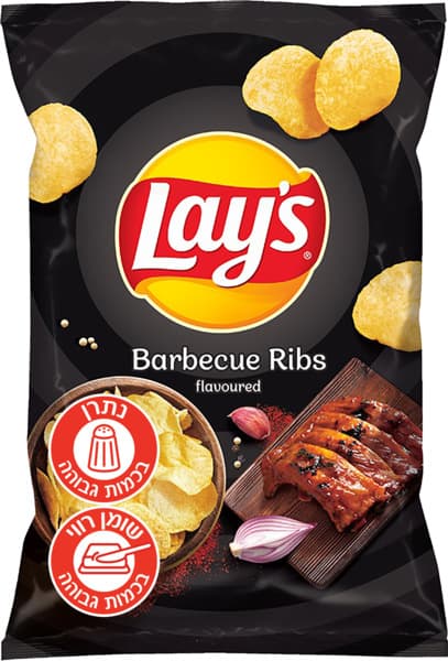 חטיפי תפ"א לייס בטעם ברביקיו 130 גרם